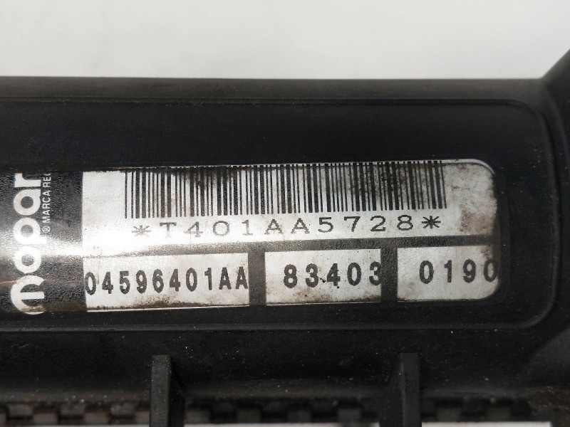 Recambio de radiador agua para chrysler stratus berlina (ja) 2.5 v6 lx referencia OEM IAM 04596401AA 83403 0190 