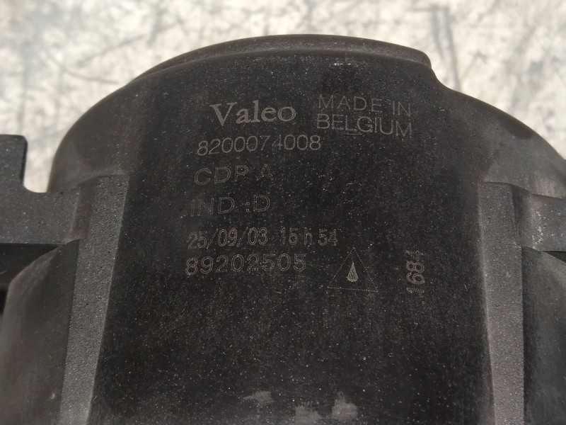 Recambio de faro antiniebla izquierdo para renault megane ii familiar authentique referencia OEM IAM 8200074008 89202505 