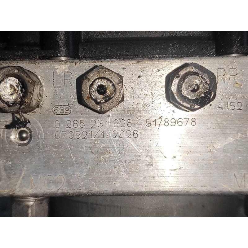 Recambio de abs para fiat bravo (198) 1.9 8v dynamic multijet mit paket sport referencia OEM IAM 0265231928 0265800623 51789678