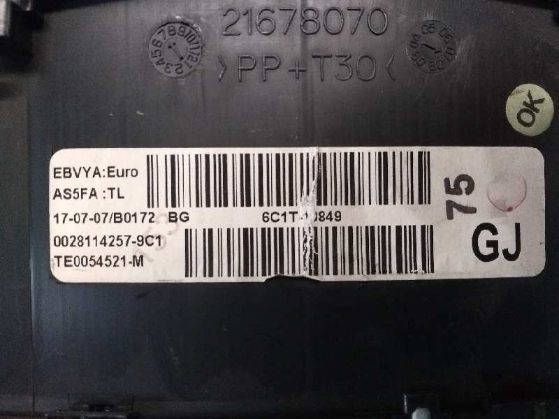 Recambio de cuadro instrumentos para ford transit caja abierta ´06 2.2 tdci cat referencia OEM IAM 6C1T10849 GJ 00281142579C1