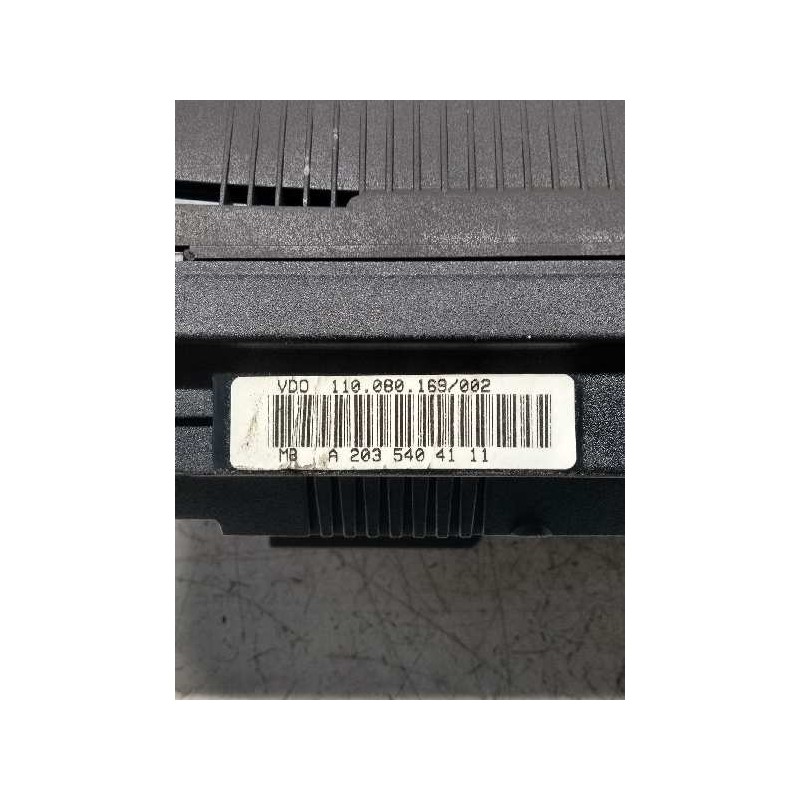 Recambio de cuadro instrumentos para mercedes clase c (w203) sportcoupe c 230 compressor (203.747) referencia OEM IAM A203540411