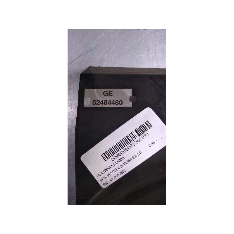Recambio de electroventilador para opel vectra b berlina 2.0 dti referencia OEM IAM 0130303849 52475659 BOSCH