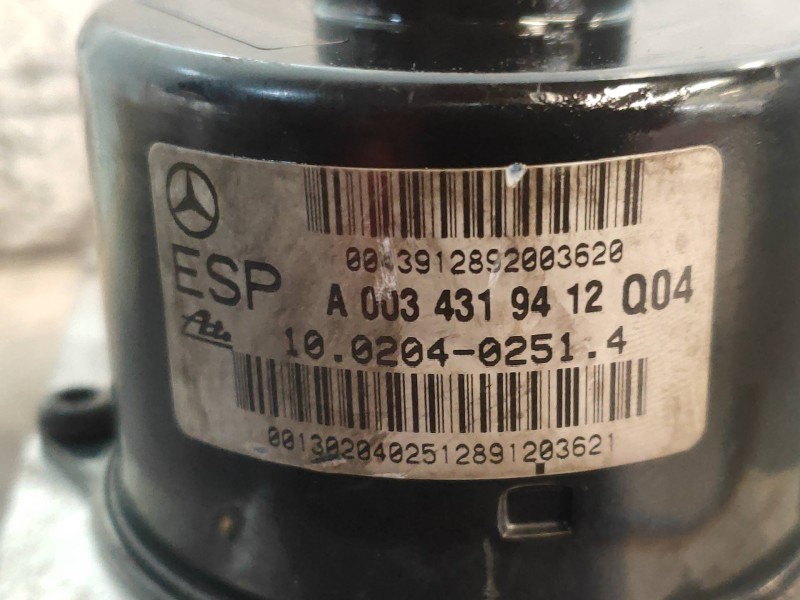 Recambio de abs para mercedes clase c (w203) familiar c 220 t cdi (203.206) referencia OEM IAM 10020402514 10092515003 A00343194