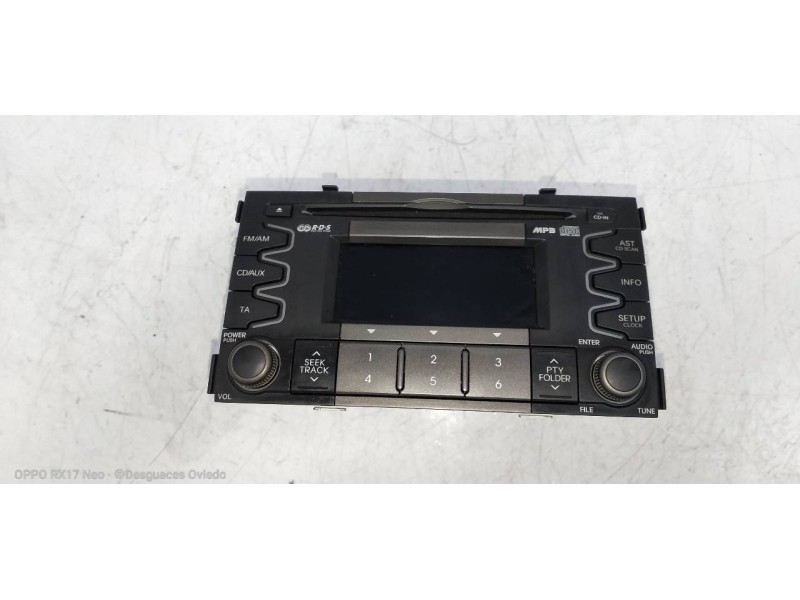Recambio de sistema audio / radio cd para kia soul diva referencia OEM IAM 961402K400  