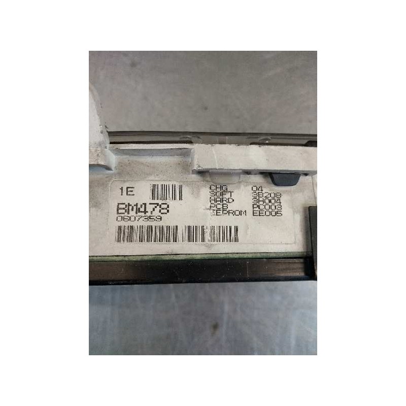 Recambio de cuadro instrumentos para nissan almera (n16/e) 2.2 16v turbodiesel cat referencia OEM IAM BM478 0607359 1E