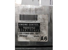 Recambio de centralita motor uce para toyota corolla (e12) 2.0 turbodiesel cat referencia OEM IAM 8966102A60 MB1758006881  2
