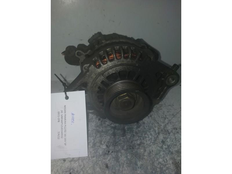Recambio de alternador para nissan primera berlina (p12) acenta referencia OEM IAM 23100BU010 NISSAN 