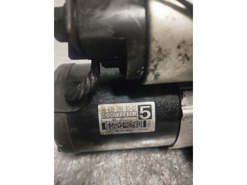 Recambio de motor arranque para peugeot 407 business line referencia OEM IAM 966352888001  