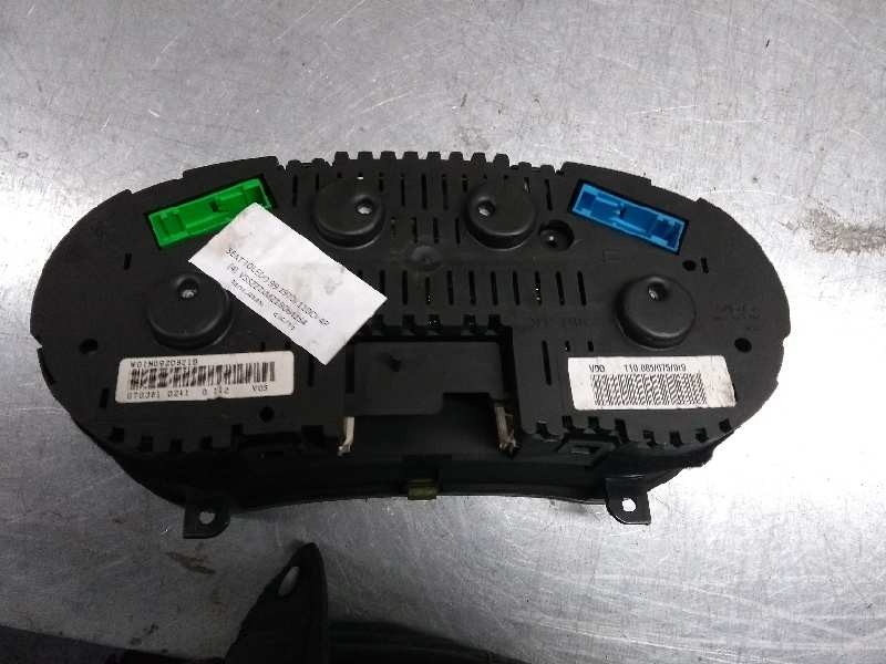 Recambio de cuadro instrumentos para seat toledo (1m2) signo referencia OEM IAM 110080075019 W01M0920821B  Recambio de cuadro instrumentos para seat toledo (1m2) signo referencia OEM IAM 110080075019 W01M0920821B