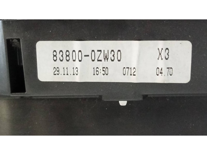 Recambio de cuadro instrumentos para toyota auris touring sports (e18) 1.8 16v cat (híbrido) referencia OEM IAM 838000ZW30  