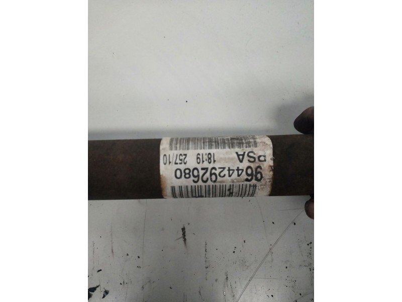 Recambio de transmision delantera izquierda para peugeot 407 business line referencia OEM IAM 9644292680  