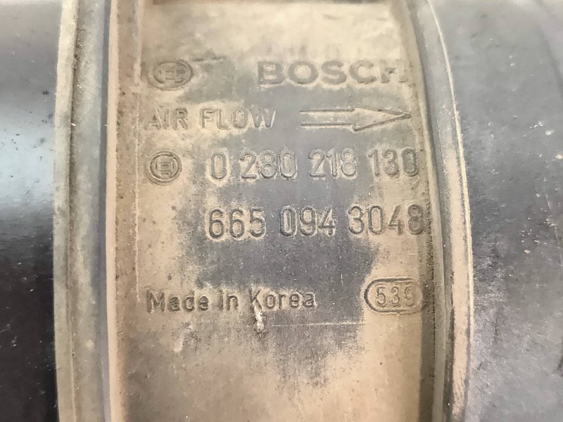 Recambio de caudalimetro para ssangyong kyron 200 xdi limited referencia OEM IAM 0280218138 6650943048 BOSCH