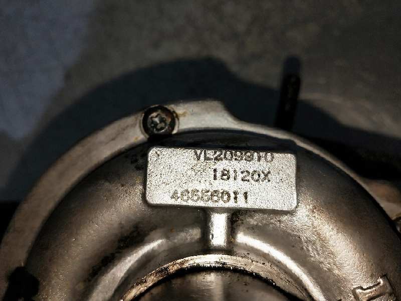 Recambio de turbocompresor para fiat punto berlina (188) 1.9 jtd cat referencia OEM IAM 46556011 VL209910 