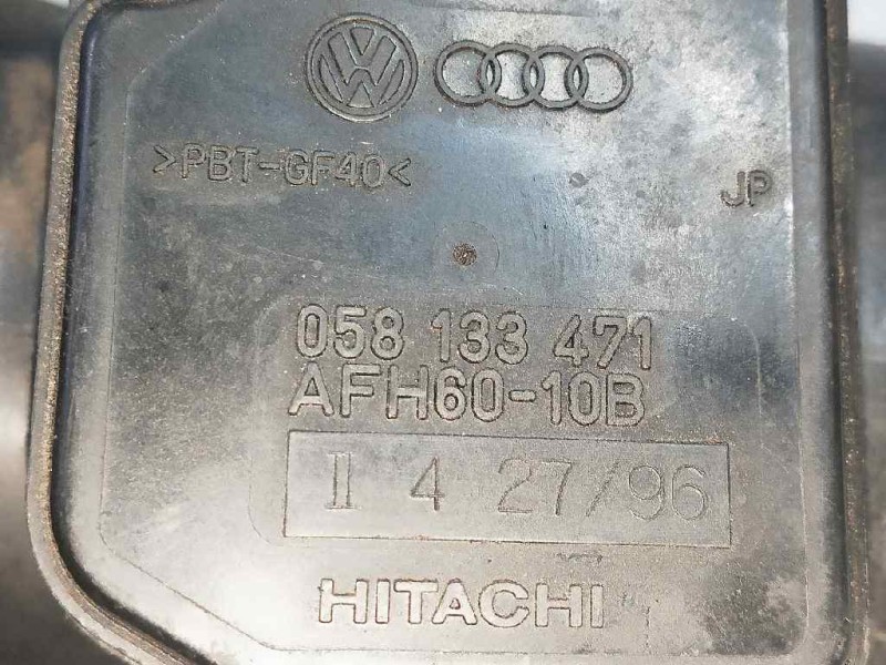 Recambio de caudalimetro para audi a3 (8l) 1.8 20v referencia OEM IAM AFH6010B 058133471 HITACHI