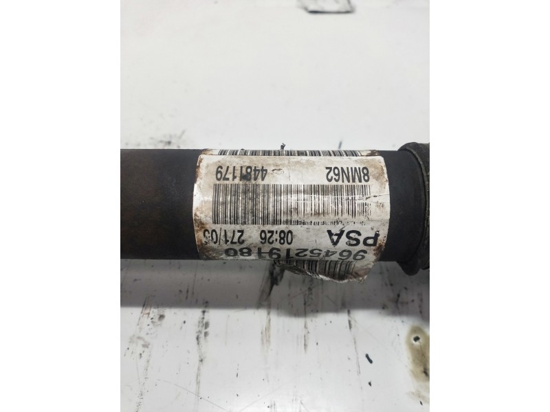 Recambio de transmision delantera derecha para citroen c4 coupe collection referencia OEM IAM 9645219180  