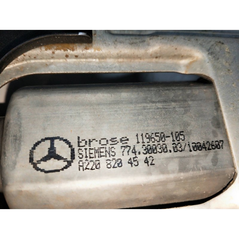 Recambio de elevalunas delantero derecho para mercedes clase c (w203) sportcoupe 2.2 cdi cat referencia OEM IAM A2208204542 1196