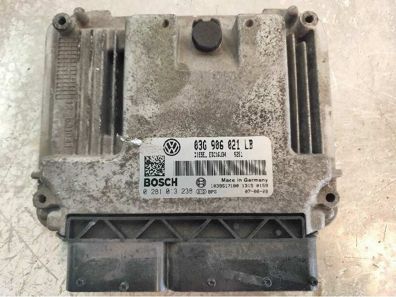 Recambio de centralita motor uce para skoda octavia berlina (1z3) active referencia OEM IAM 0281013238 03G906021LB 