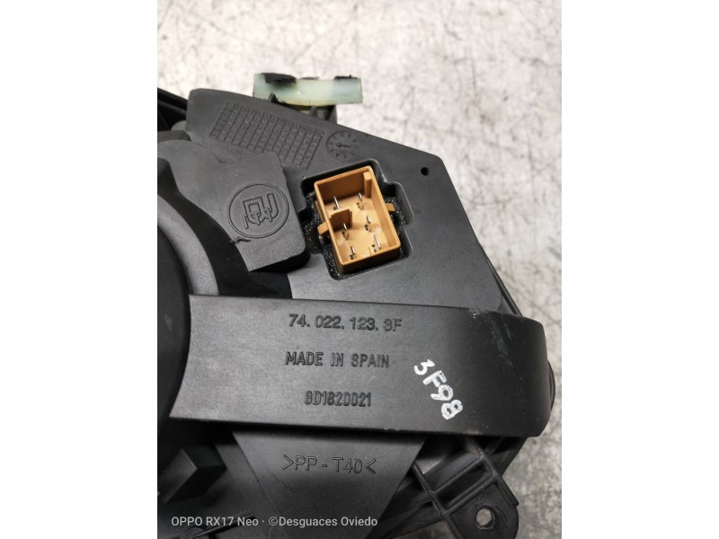 Recambio de motor calefaccion para audi a4 avant (b5) 1.8 t referencia OEM IAM 740221233F  