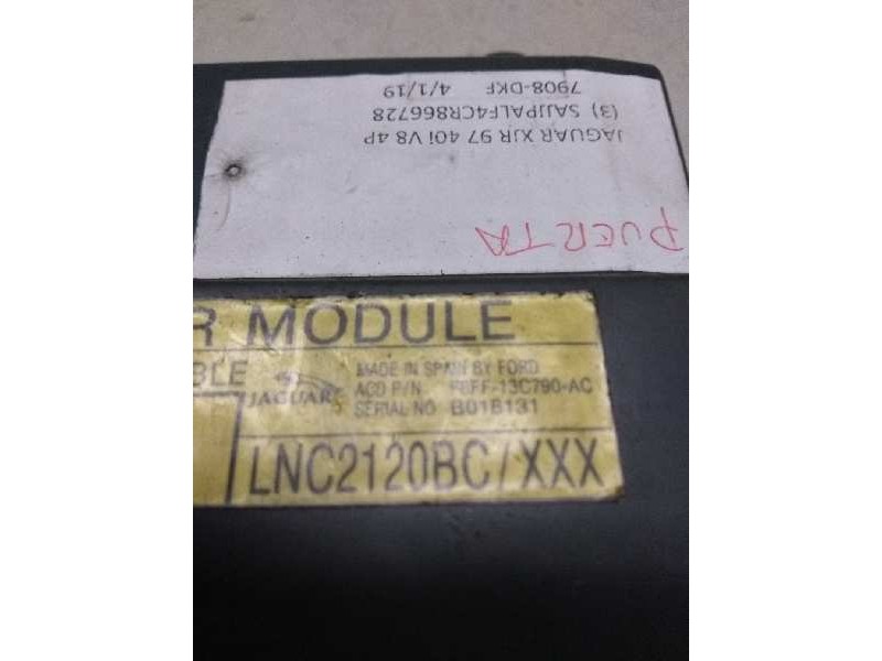 Recambio de centralita cierre para jaguar xj 4.0 v8 32v cat referencia OEM IAM LNC2120BC XXX F8FF13C790AC