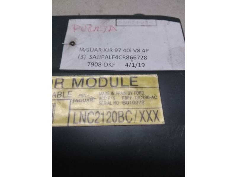 Recambio de centralita cierre para jaguar xj 4.0 v8 32v cat referencia OEM IAM LNC2120BC XXX F8FF13C790AC