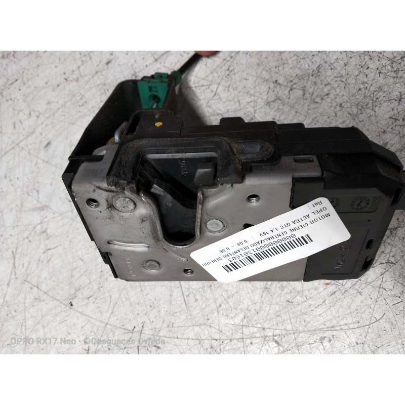 Recambio de motor cierre centralizado delantero derecho para opel astra gtc 1.4 16v referencia OEM IAM   3P