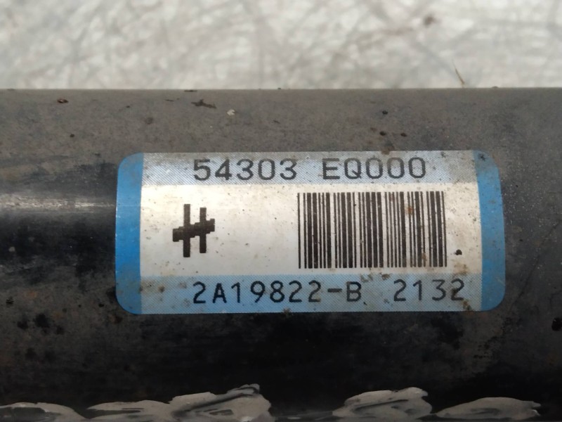 Recambio de amortiguador delantero izquierdo para nissan x-trail (t30) comfort referencia OEM IAM 54303EQ000  