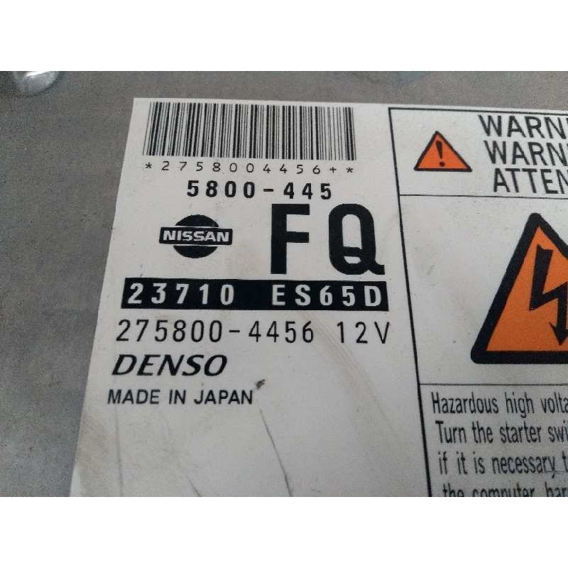 Recambio de centralita motor uce para nissan x-trail (t30) comfort referencia OEM IAM 23710ES65D 2758004456 5800445 FQ