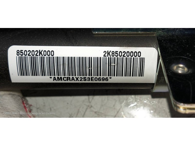 Recambio de airbag cortina delantero derecho para kia soul diva referencia OEM IAM 850202K000 2K85020000 