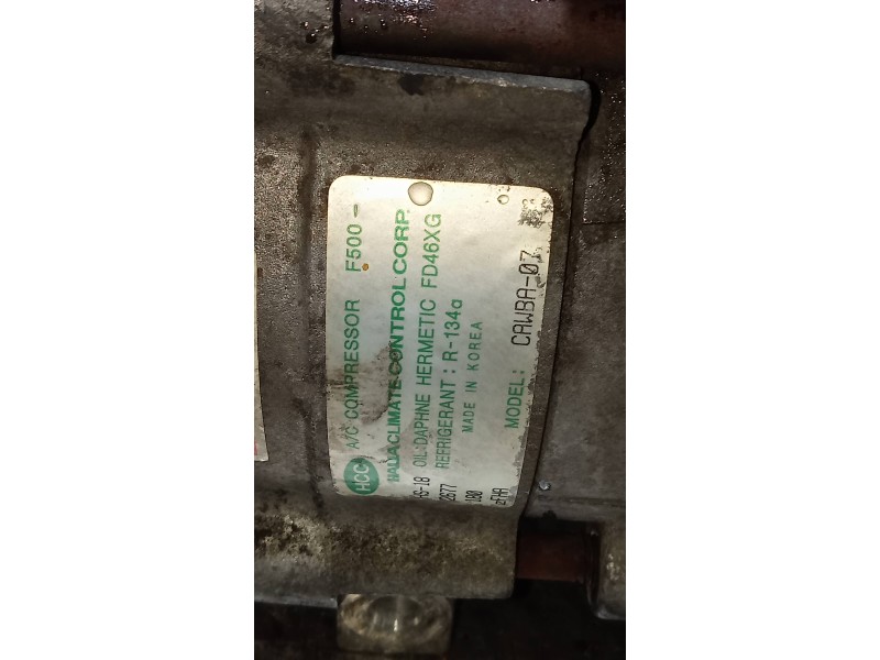 Recambio de compresor aire acondicionado para kia opirus básico referencia OEM IAM F500CAWBA07  