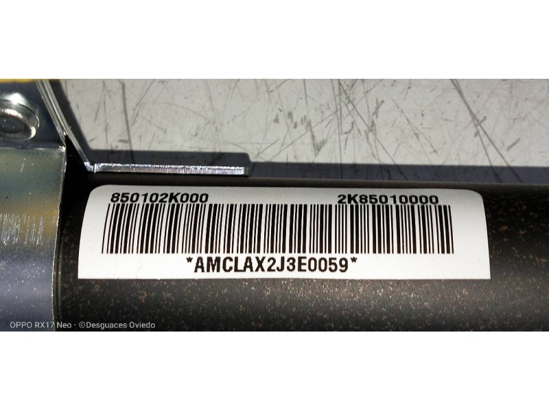 Recambio de airbag cortina delantero izquierdo para kia soul diva referencia OEM IAM 850102K000 2K85010000 