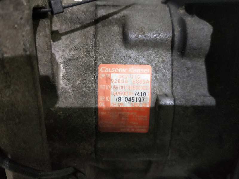 Recambio de compresor aire acondicionado para nissan x-trail (t30) comfort referencia OEM IAM 92600ES60A 5060217410 DKV11G A4701