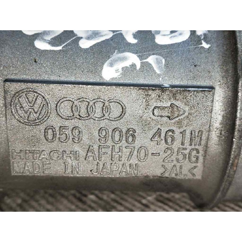 Recambio de caudalimetro para audi a4 berlina (8e) 2.5 v6 24v tdi cat (aym) referencia OEM IAM AFH7025G 059906461M HITACHI Recambio de caudalimetro para audi a4 berlina (8e) 2.5 v6 24v tdi cat (aym) referencia OEM IAM AFH7025G 059906461M HITACHI