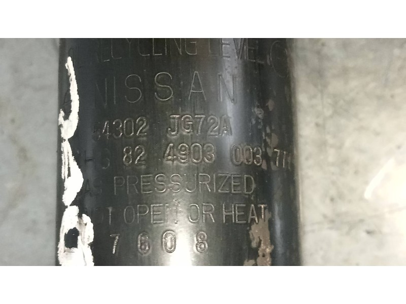 Recambio de amortiguador delantero derecho para nissan x-trail (t31) le referencia OEM IAM 54302JG72A  