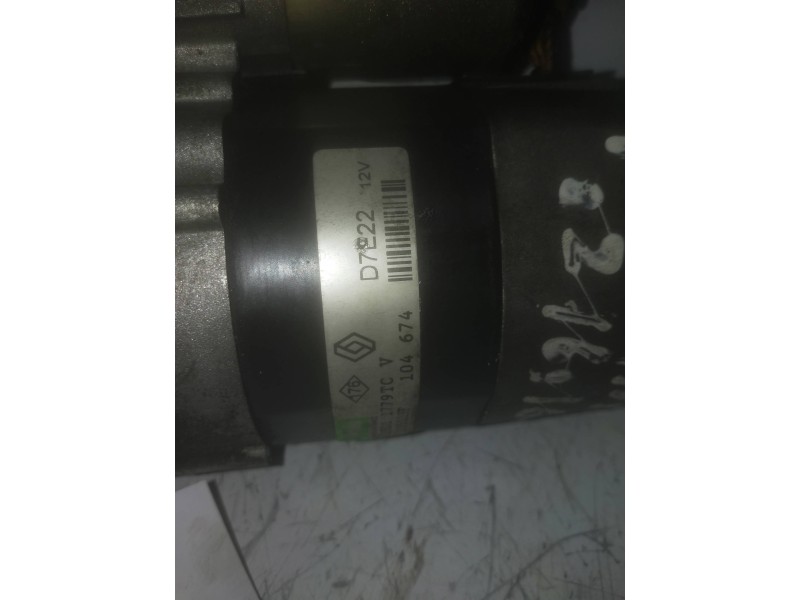 Recambio de motor arranque para renault laguna ii (bg0) initiale referencia OEM IAM D7E22 VALEO 