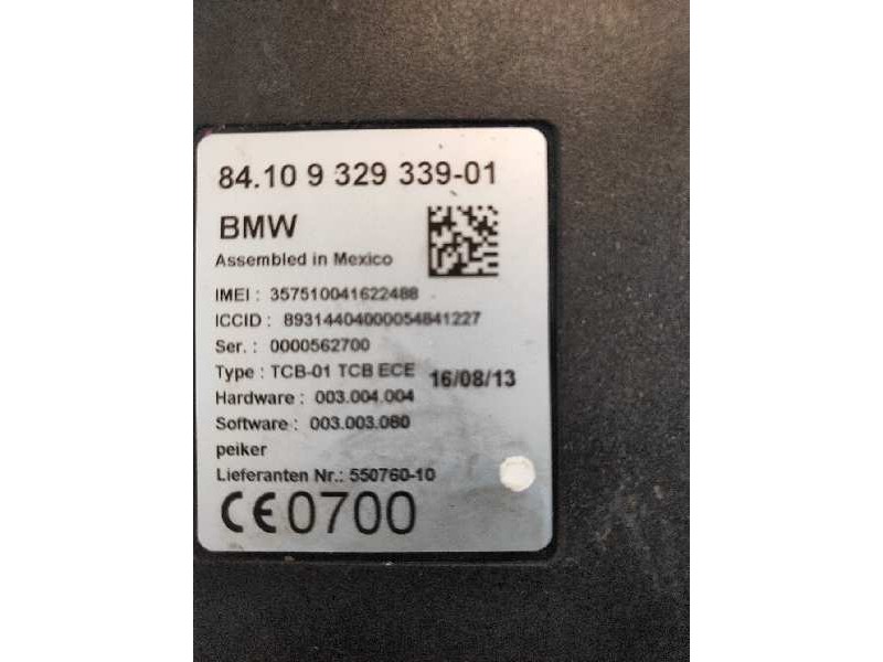 Recambio de modulo electronico para bmw serie 5 lim. (f10) 520d referencia OEM IAM 8410932933901  