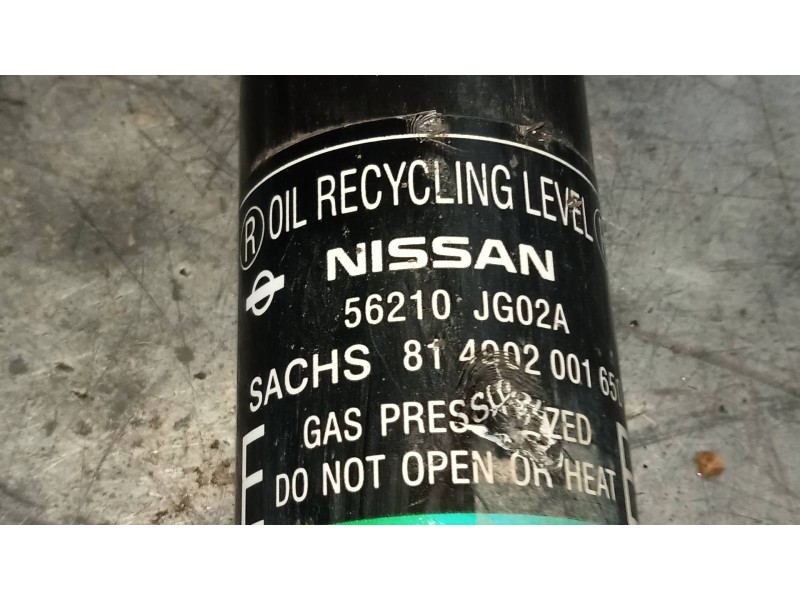 Recambio de amortiguador trasero derecho para nissan x-trail (t31) le referencia OEM IAM 56210JG02A  