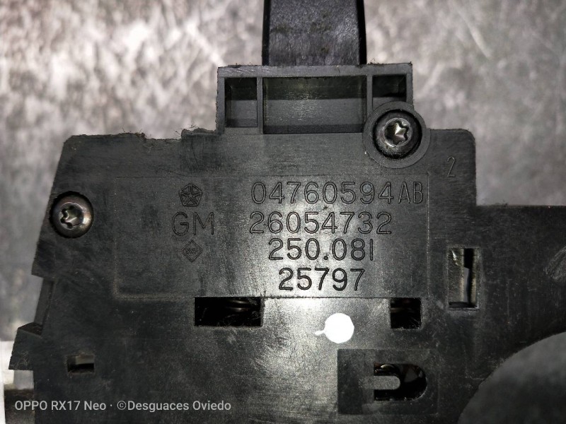 Recambio de mando luces para chrysler 300 m (lr) 3.5 v6 referencia OEM IAM 04760594AB 26054732 