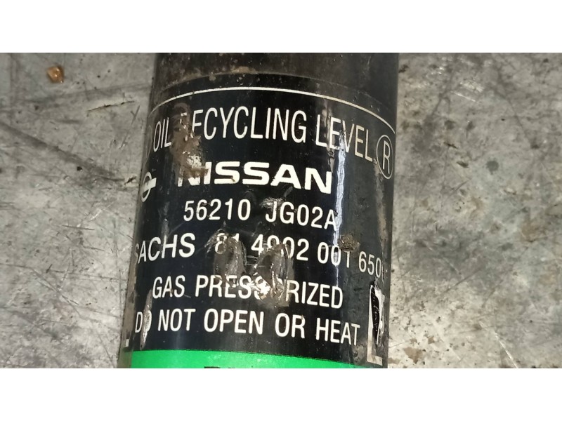 Recambio de amortiguador trasero izquierdo para nissan x-trail (t31) le referencia OEM IAM 56210JG02A  