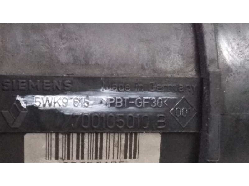 Recambio de caudalimetro para renault laguna (b56) 1.9 dti diesel cat referencia OEM IAM 5WK9615 7700105010B SIEMENS