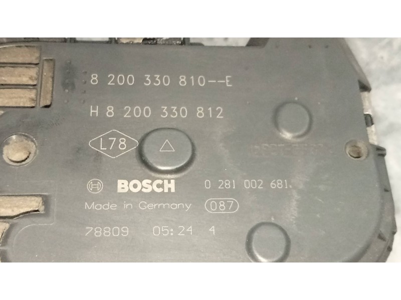 Recambio de caja mariposa para nissan x-trail (t31) le referencia OEM IAM 0281002681 8200330810E H8200330812