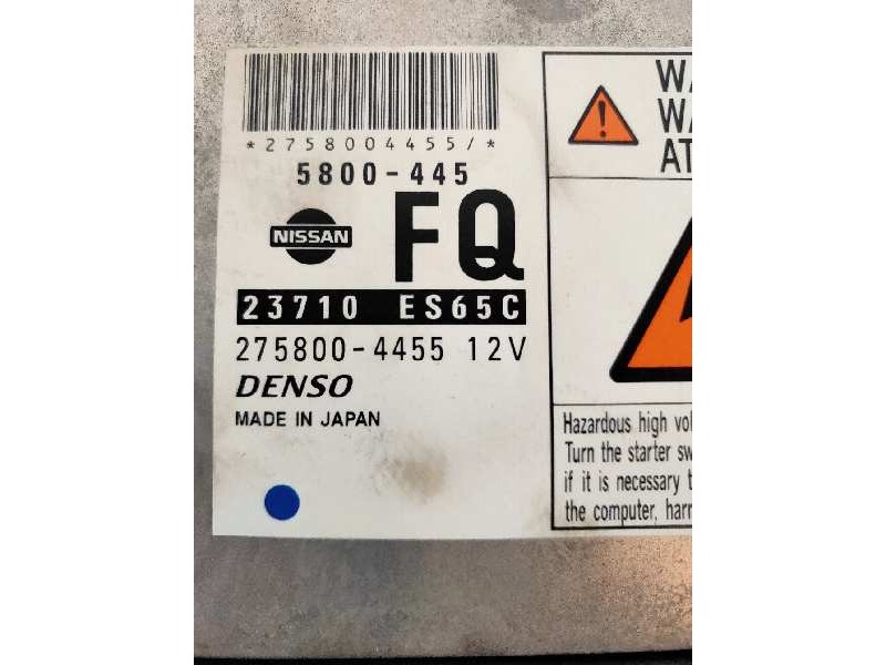 Recambio de centralita motor uce para nissan x-trail (t30) comfort referencia OEM IAM 2758004455 5800445 FQ 23710ES65C