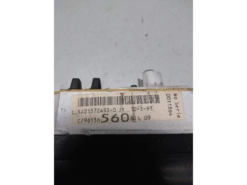 Recambio de cuadro instrumentos para citroen xantia berlina 2.0 referencia OEM IAM 9613656080 215724930 