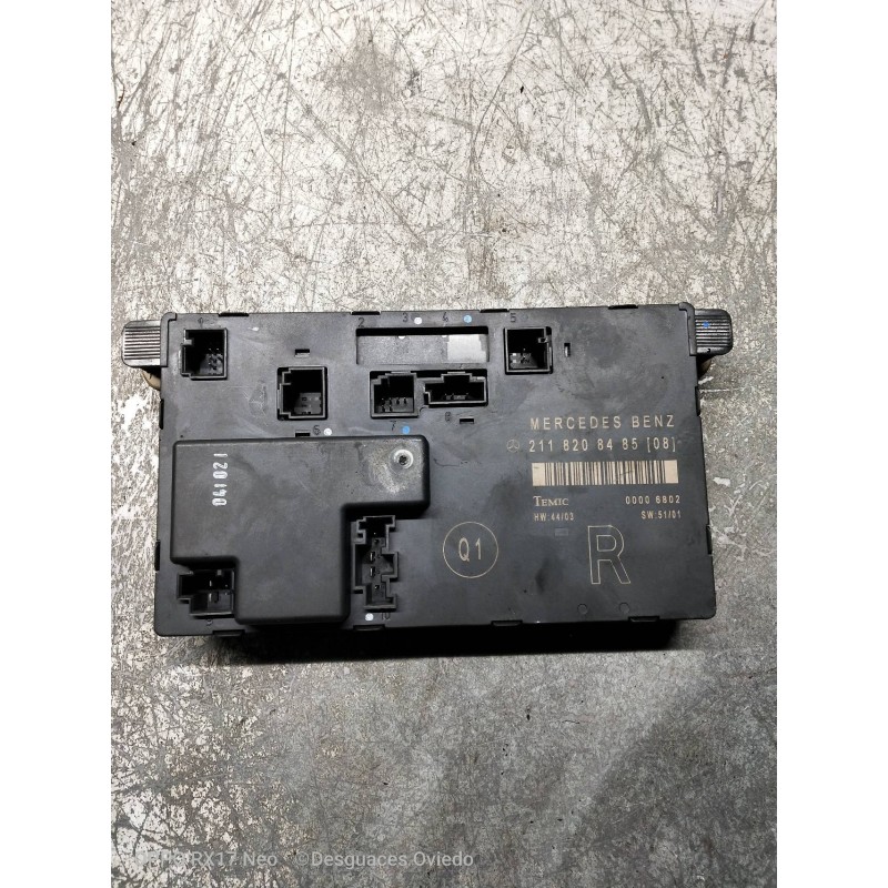 Recambio de modulo electronico para mercedes clase e (w211) berlina e 320 cdi (211.026) referencia OEM IAM 2118208485 00006802 