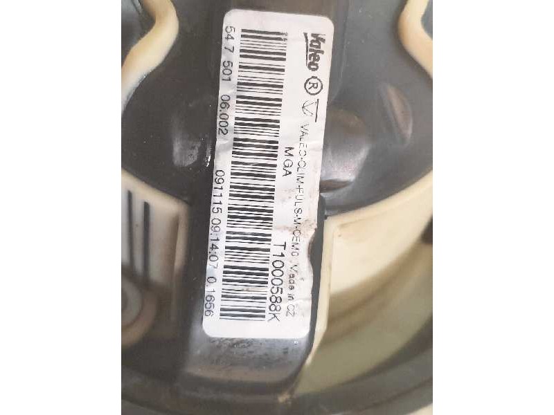 Recambio de motor calefaccion para citroen c3 picasso live edition referencia OEM IAM T1000588K 54750106002 