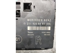 Recambio de modulo electronico para mercedes clase e (w211) berlina e 320 cdi (211.026) referencia OEM IAM 2118208485 00006802  2