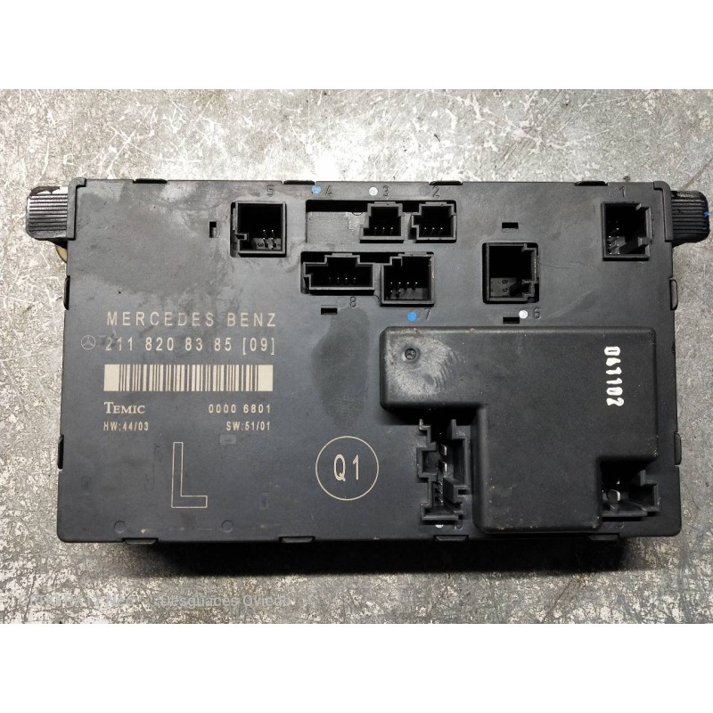 Recambio de modulo electronico para mercedes clase e (w211) berlina e 320 cdi (211.026) referencia OEM IAM 2118208385 00006801 