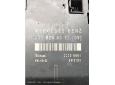 Recambio de modulo electronico para mercedes clase e (w211) berlina e 320 cdi (211.026) referencia OEM IAM 2118208385 00006801  2