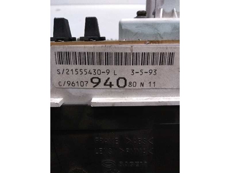 Recambio de cuadro instrumentos para citroen xantia berlina 2.0 referencia OEM IAM 9610794080 215554309 