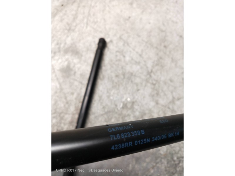 Recambio de amortiguadores capo para volkswagen touareg (7la) tdi r5 referencia OEM IAM 7L6823359B  125N
