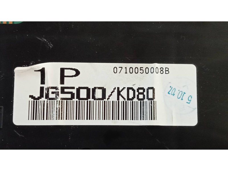 Recambio de cuadro instrumentos para nissan x-trail (t31) le referencia OEM IAM JG500KD80  
